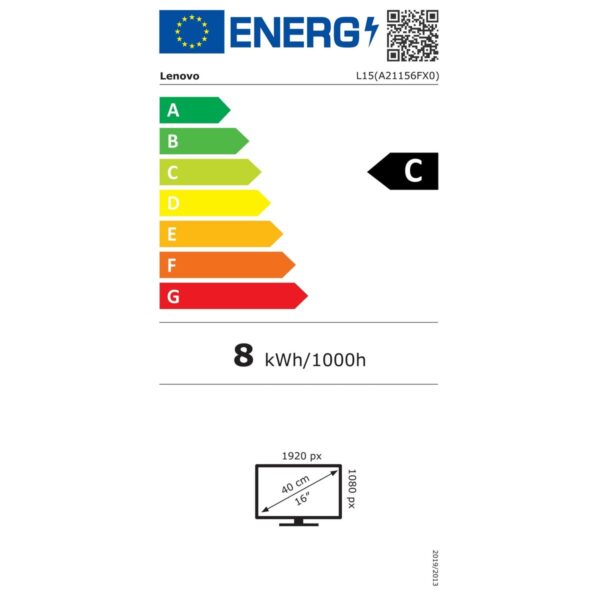 Monitor Lenovo L15 Full HD 15,6" 60 Hz – Bild 6