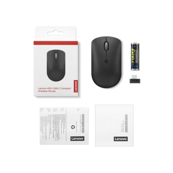 Schnurlose Mouse Lenovo 400 Schwarz – Bild 7