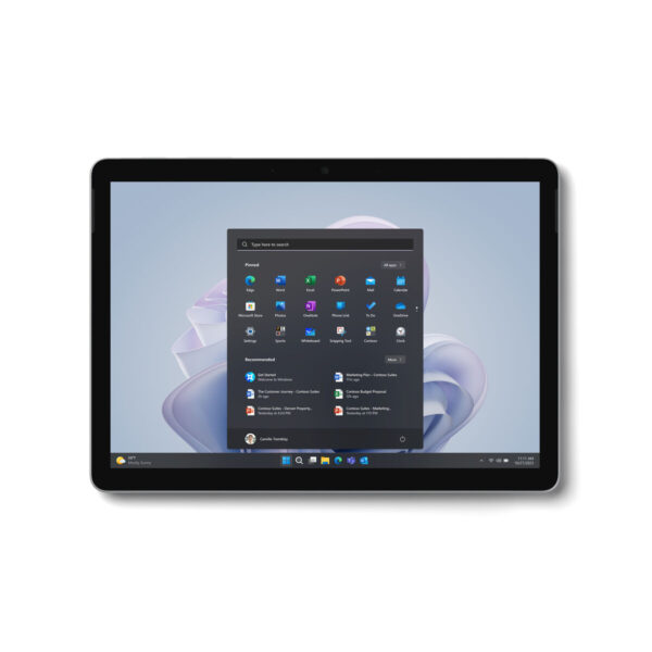Tablet Microsoft Surface Go 4 10,5" Intel N200 8 GB RAM 128 GB Platin – Bild 2