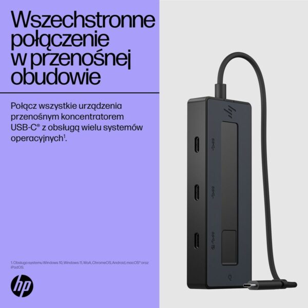 Hub USB HP 6G843AA Schwarz – Bild 7