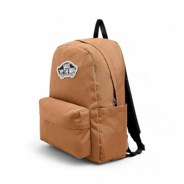 Lässiger Rucksack Vans Old Skool Classic Braun – Bild 4