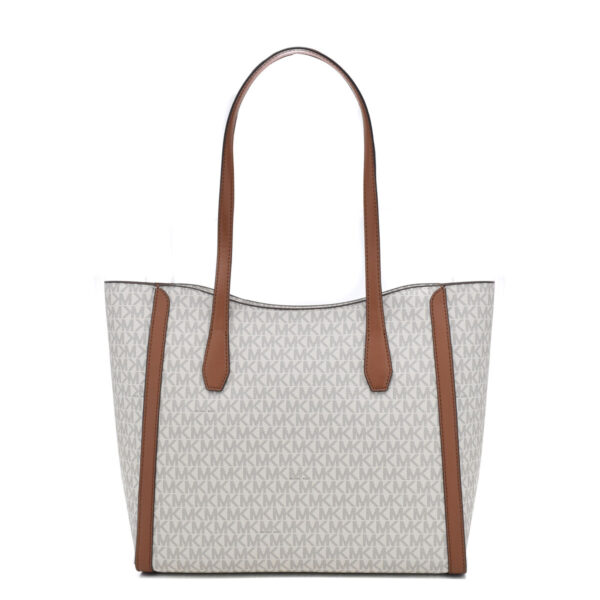 Umhängetasche Michael Kors Leida Beige 34 x 29 x 12 cm – Bild 2