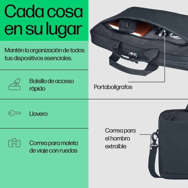 Laptoptasche HP A08JTAA Grau – Bild 4