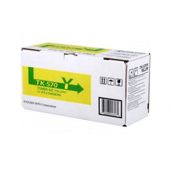 Original Toner Kyocera TK-570Y Gelb – Bild 4