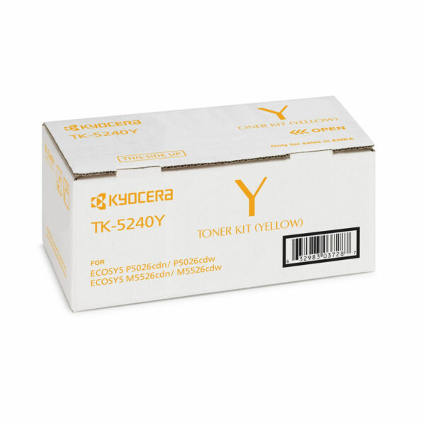 Toner Kyocera TK-5240Y Gelb Schwarz – Bild 2