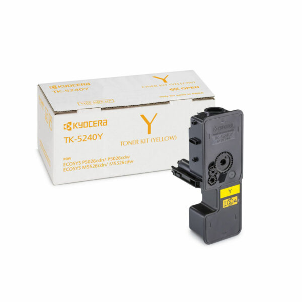 Toner Kyocera TK-5240Y Gelb Schwarz – Bild 3
