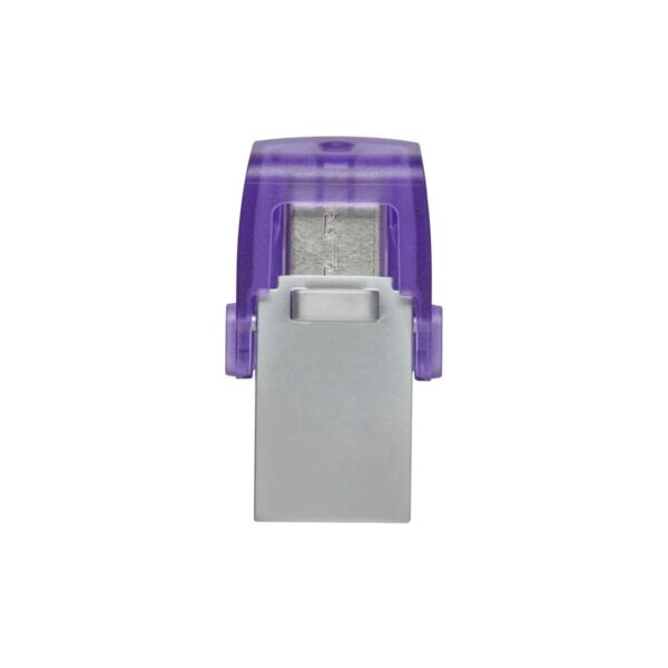 USB Pendrive Kingston microDuo 3C Violett Stahl 256 GB (1 Stück) – Bild 3