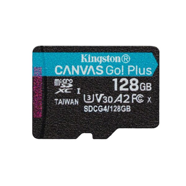 Mikro SD Speicherkarte mit Adapter Kingston SDCG4/128GBSP 128 GB