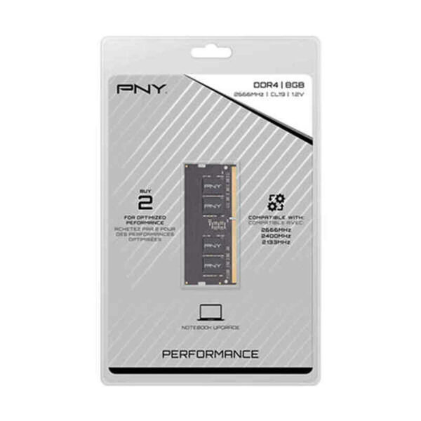 RAM Speicher PNY MN8GSD42666 8 GB DDR4 CL19 SODIMM 8 GB DDR4 2666 MHz CL19 – Bild 4
