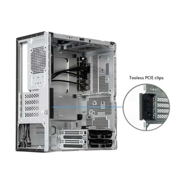 ATX Semi-Tower Gehäuse Chieftec BS-20B-OP Schwarz – Bild 6