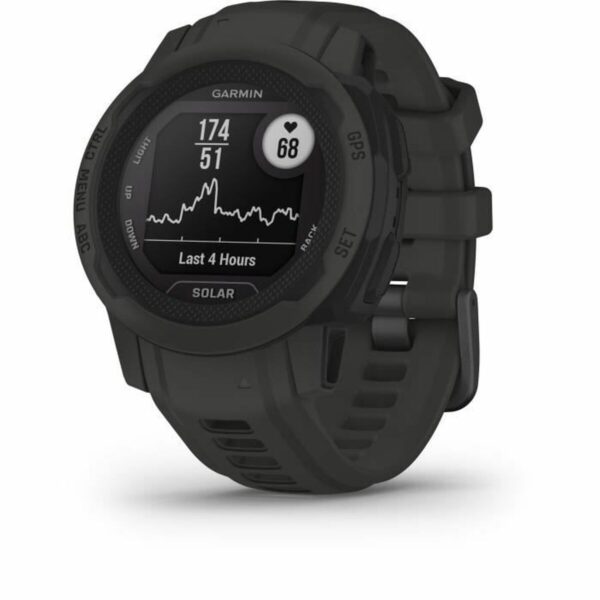 Smartwatch GARMIN Instinct 2S Solar Dunkelgrau – Bild 2