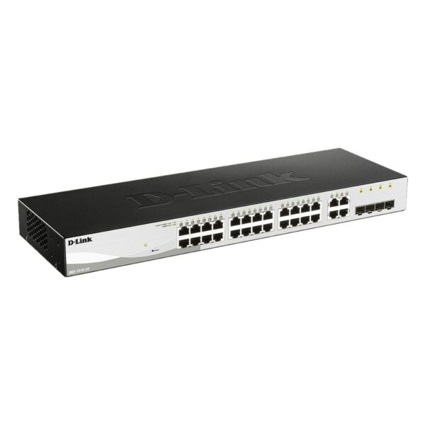 Switch D-Link DGS-1210-24/E Schwarz Ethernet LAN 10/100/1000 24 x RJ45 – Bild 3