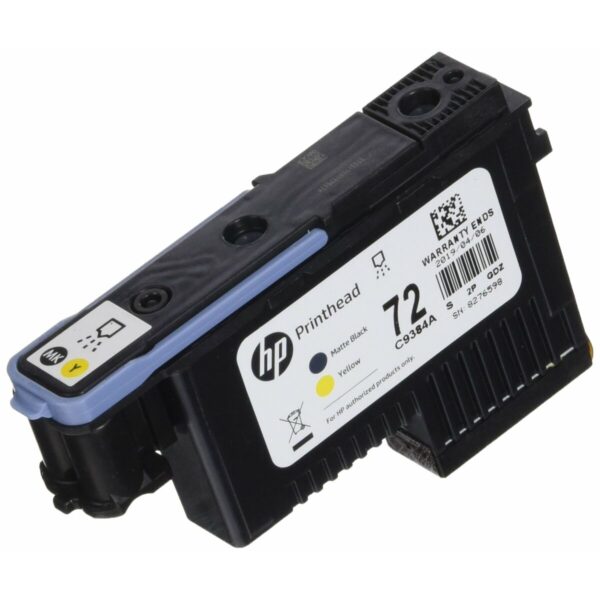 Original Tintenpatrone HP 72 Schwarz/Gelb – Bild 2