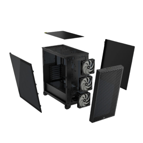 ATX Semi-Tower Gehäuse Corsair CC-9011255-WW Schwarz – Bild 3