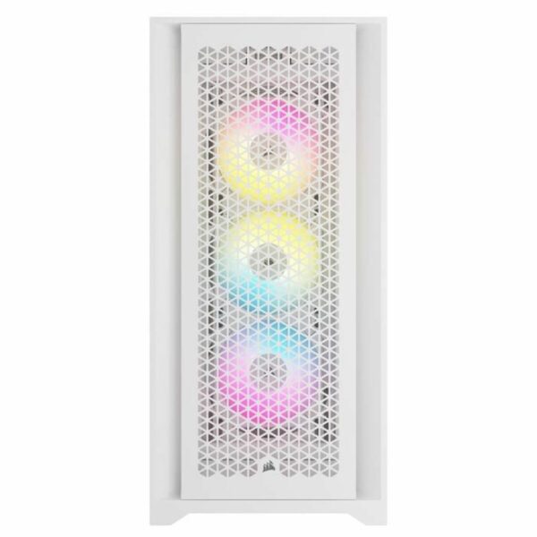 ATX Semi-Tower Gehäuse Corsair 5000D RGB Weiß Bunt – Bild 4