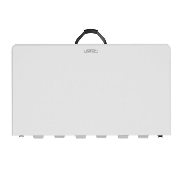 Table Klapptisch Lifetime Weiß Stahl Kunststoff 94 x 74 x 94 cm – Bild 2