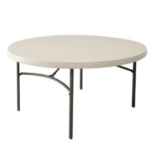 Beistelltisch Lifetime Creme 152 x 74 x 152 cm Stahl Kunststoff