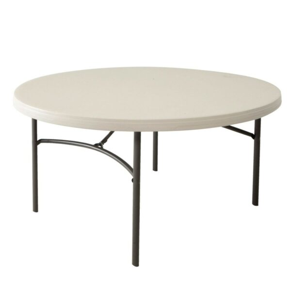 Beistelltisch Lifetime Creme 152 x 74 x 152 cm Stahl Kunststoff