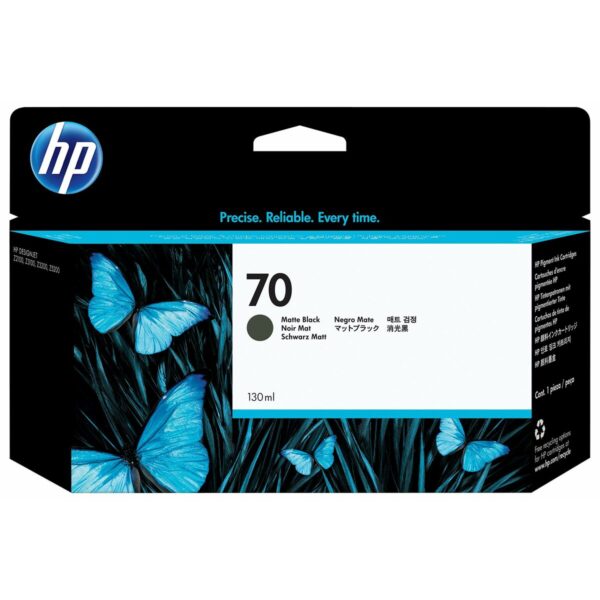 Original Tintenpatrone HP FANP1003LD Schwarz Matte Hinterseite – Bild 2