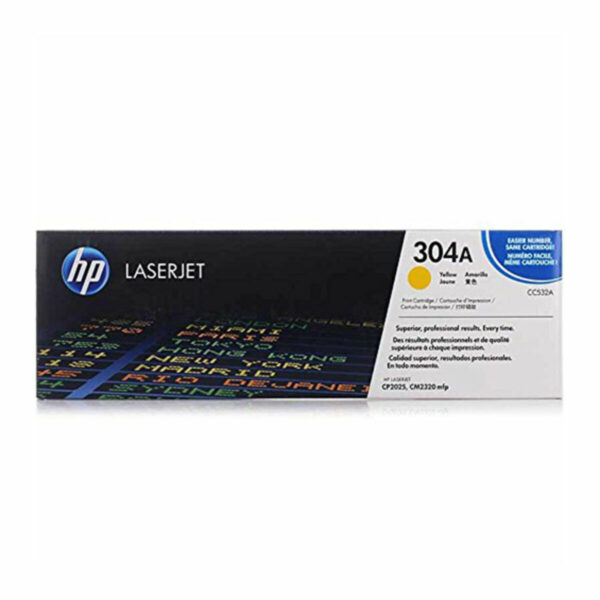 Toner HP 304A Gelb – Bild 2