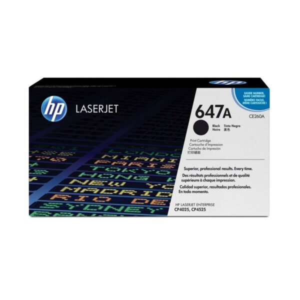 Toner HP CE260A Schwarz – Bild 2
