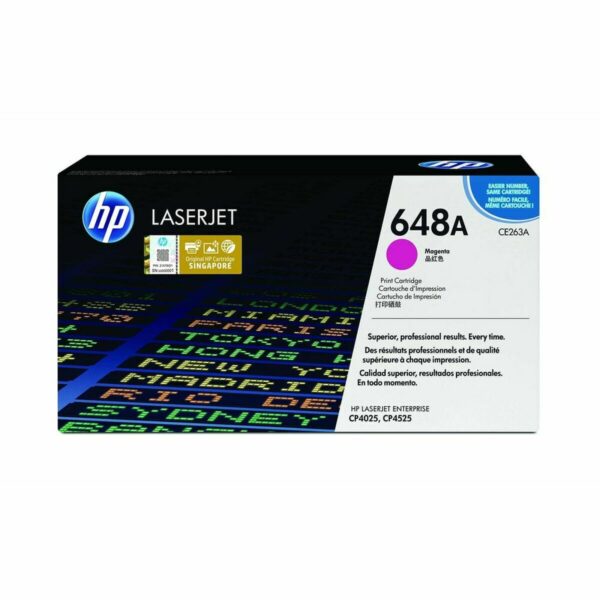 Toner HP CE263A Magenta – Bild 2