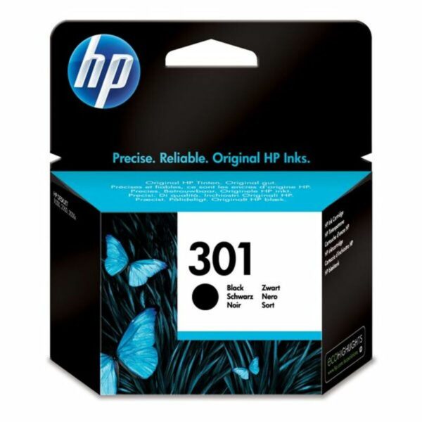 Original Tintenpatrone HP 301 Schwarz – Bild 2
