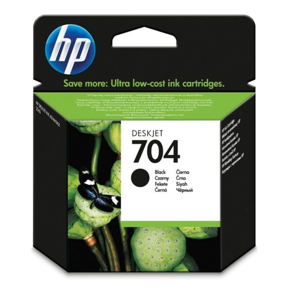 Original Tintenpatrone HP 704 Schwarz – Bild 2