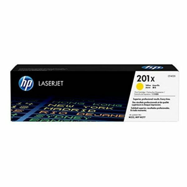 Original Toner HP 201X Gelb – Bild 2
