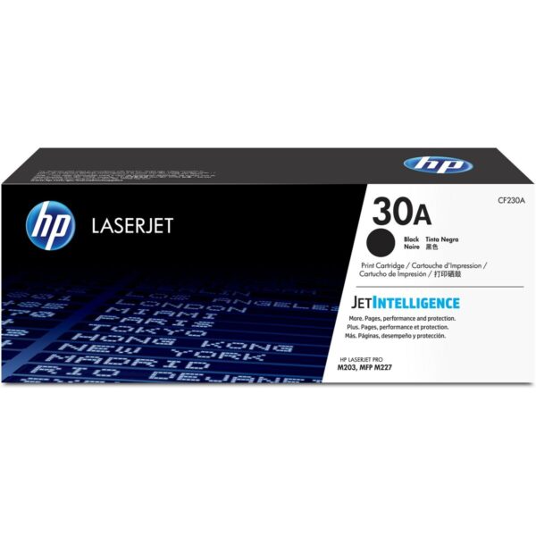 Toner HP 30A Schwarz 1600 Seiten
