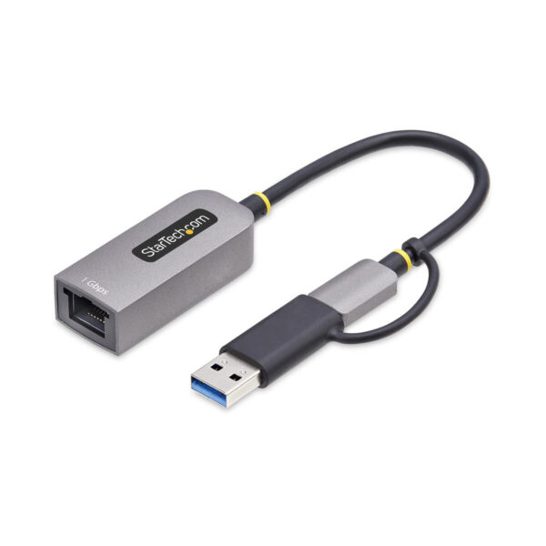 USB-Kabel Startech C21GA-USB-ETHERNET Grau – Bild 2