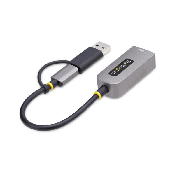 USB-Kabel Startech C21GA-USB-ETHERNET Grau – Bild 3