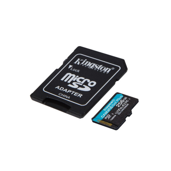 Mikro SD Speicherkarte mit Adapter Kingston SDCG4/256GB 256 GB