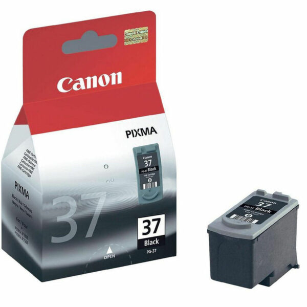 Original Tintenpatrone Canon PG-37 Schwarz – Bild 2