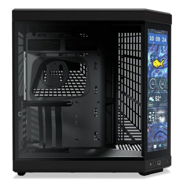 ATX Semi-Tower Gehäuse Hyte CS-HYTE-Y70TTI-BB Schwarz – Bild 3
