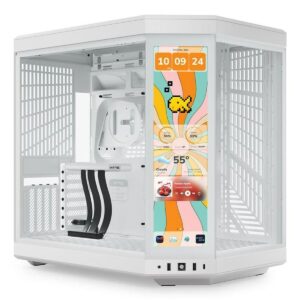 ATX Semi-Tower Gehäuse Hyte CS-HYTE-Y70TTI-WW Weiß