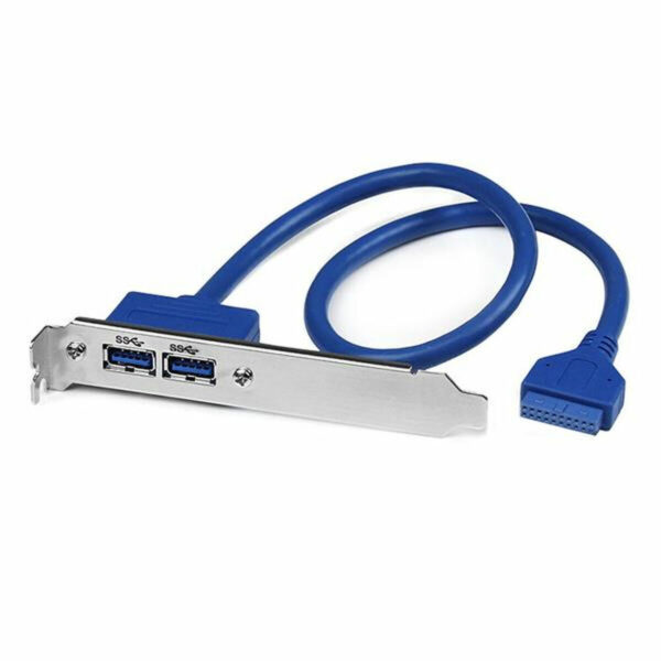 USB-Kabel Startech USB3SPLATE           IDC Blau – Bild 3