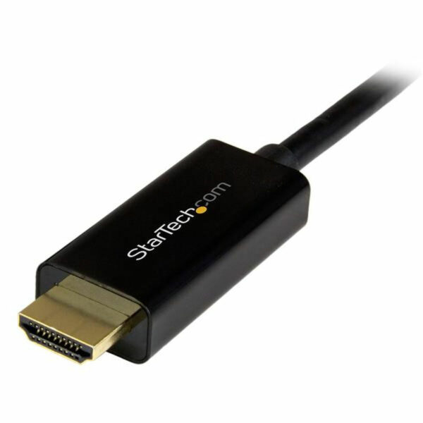 DisplayPort-zu-HDMI-Adapter Startech DP2HDMM3MB           4K Ultra HD 3 m Schwarz – Bild 2