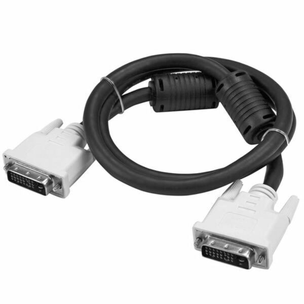 Digitalvideo-DVI-D-Kabel Startech DVIDDMM3M            Weiß/Schwarz 3 m – Bild 2
