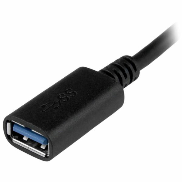 USB A zu USB-C-Kabel Startech USB31CAADP           Schwarz – Bild 2