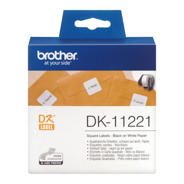 Drucker-Etiketten Brother DK11221 Weiß – Bild 2