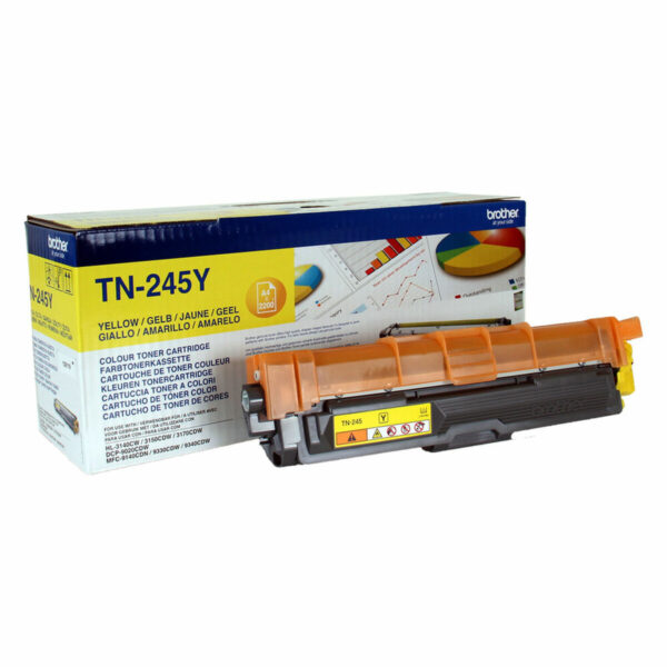 Original Toner Brother TN-245Y Gelb – Bild 3