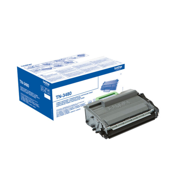 Original Toner Brother TN3480 Schwarz – Bild 2