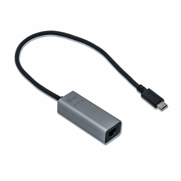 Kabel USB C i-Tec C31METALGLAN         Grau – Bild 2