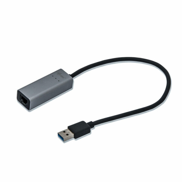 USB-Kabel i-Tec U3METALGLAN          Grau – Bild 3