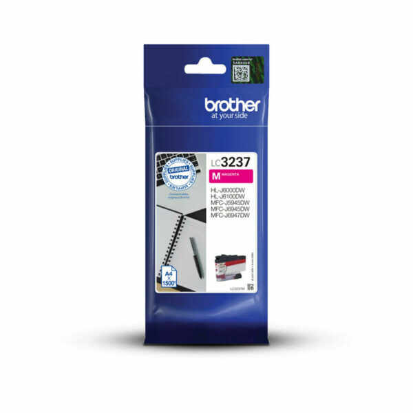 Original Tintenpatrone Brother LC-3237M Magenta – Bild 2