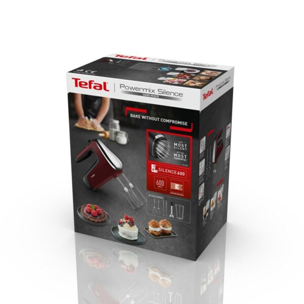 Multifunktions Handmixer mit Zubehör Tefal HT652538 Rot 600 W – Bild 6