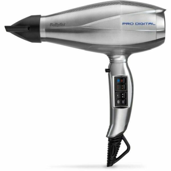Föhn Babyliss 6000E 2200 W Grau Silberfarben 2200 W – Bild 2