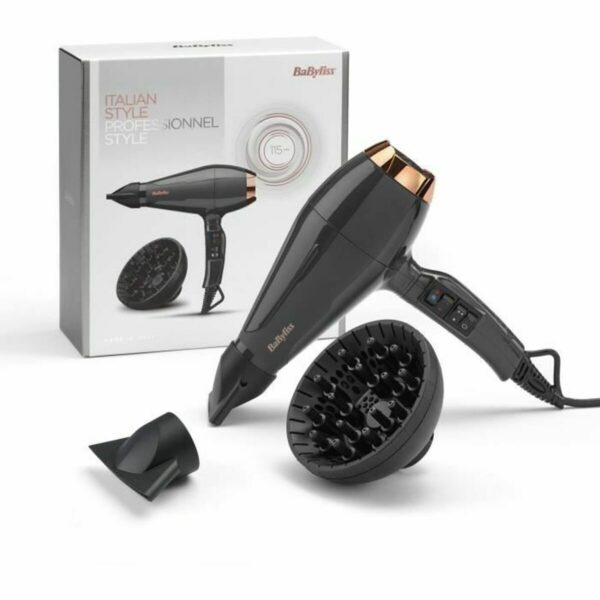 Fön Babyliss 6719DE Schwarz 2200 W – Bild 3