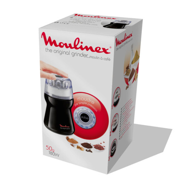 Mühle Moulinex Grinder AR110830 180W Schwarz 50 g 180 W – Bild 2